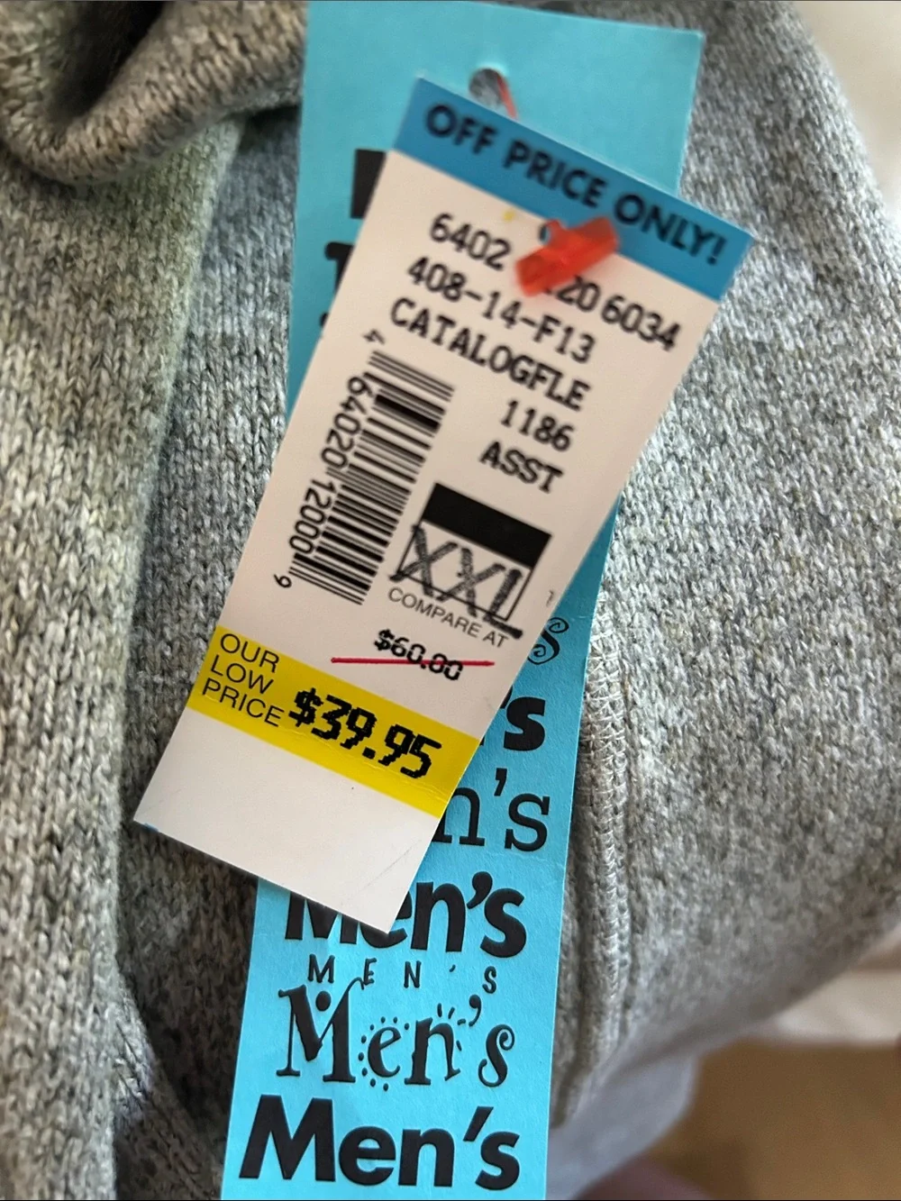 The North Face light gray
